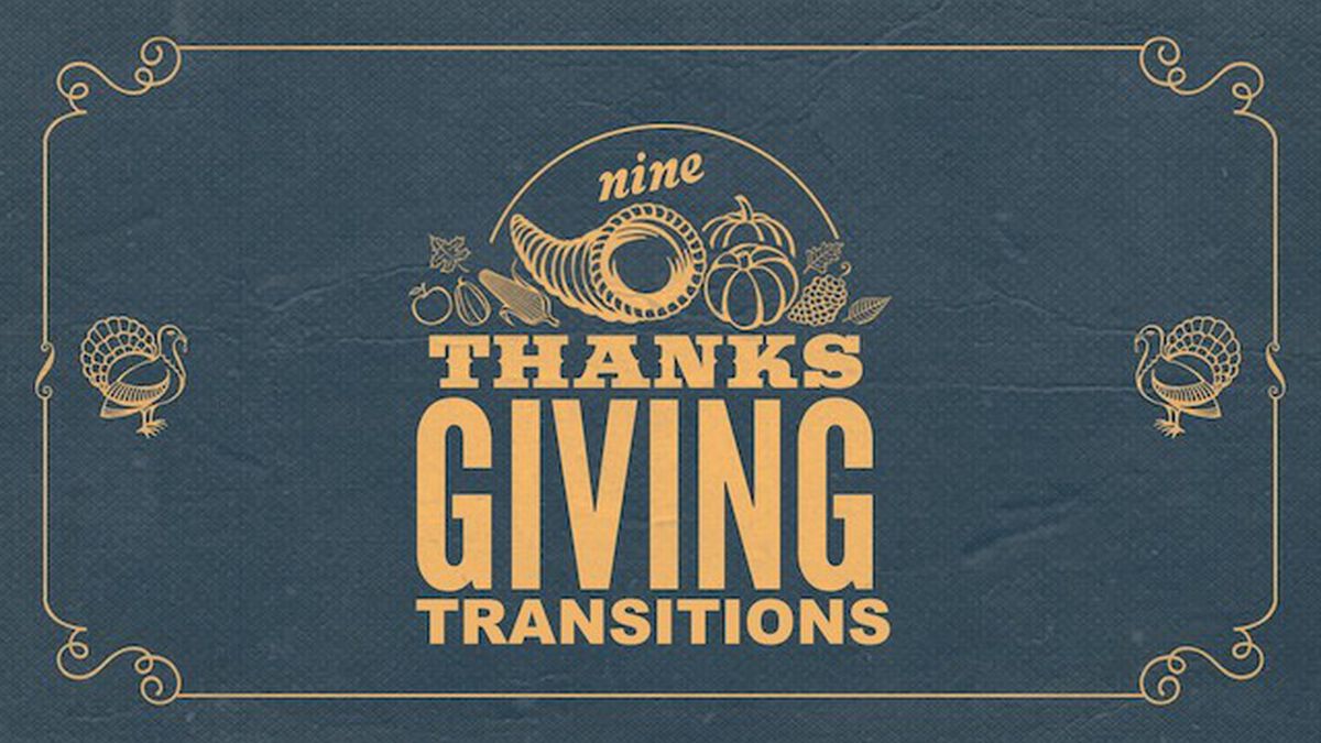 9 Thanksgiving Video Transitions image number null